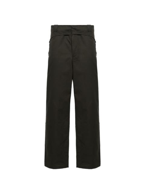 GR10K Folded Belt straight trousers