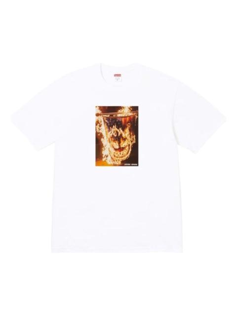 Supreme Supreme x Spitfire SS26 Flag T-Shirt 'White' SUP-SS26-336-WHT