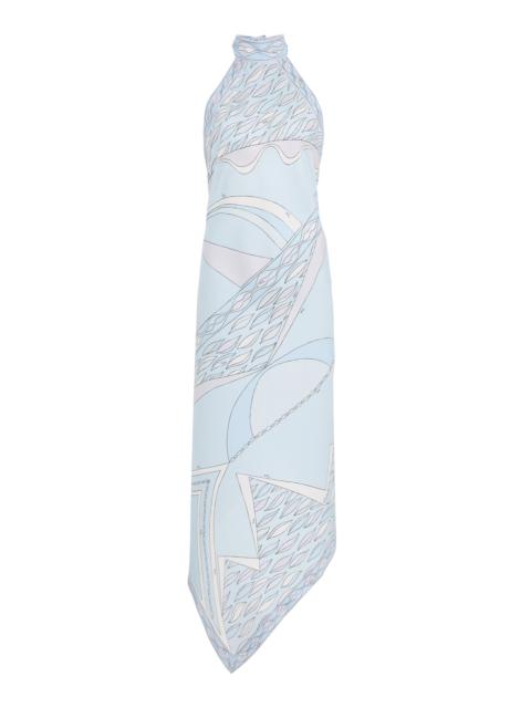 PUCCI Printed Silk-Twill Maxi Dress