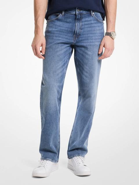 MICHAEL KORS Finn Straight-Fit Denim Jeans