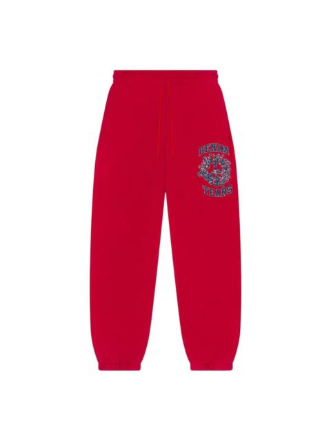 DENIM TEARS Denim Tears Denim University Sweatpants 'Red' SS25BAS10401876