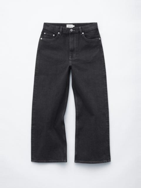 & Other Stories Cropped Wide-Leg Jeans