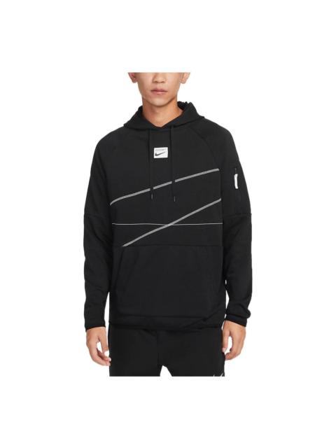 Nike logo hoodie 'Black' DQ6621-010