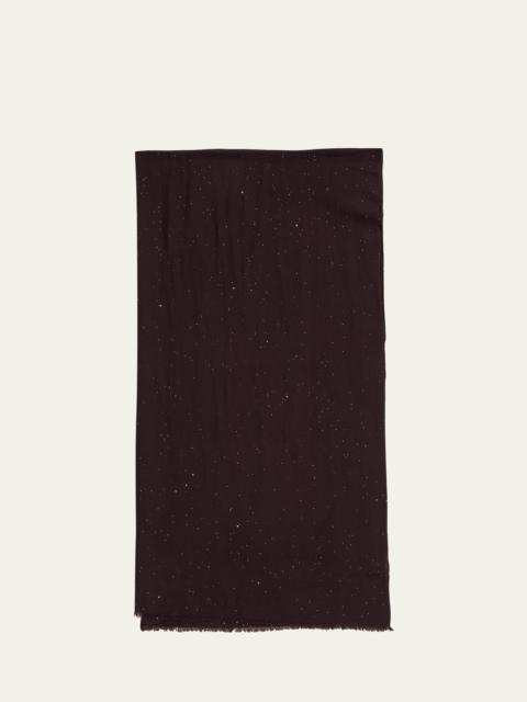 Faliero Sarti Raissa Sparkle Wool Blend Scarf