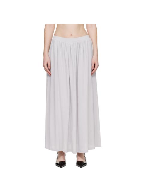 AYA MUSE Gray Aelir Midi Skirt