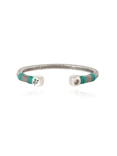 Vilebrequin Men silvered Jonc Bracelet - Vilebrequin x Gas Bijoux