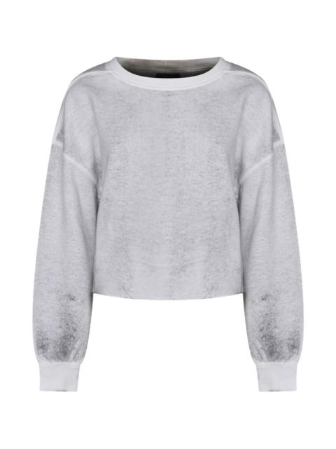 thom/krom long-sleeve cropped sweatshirt