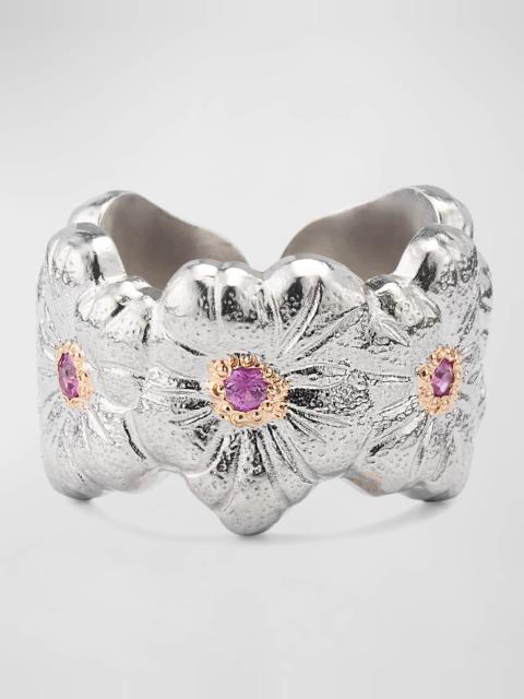 Buccellati Blossoms Sapphires Eternelle Ring, Size 50
