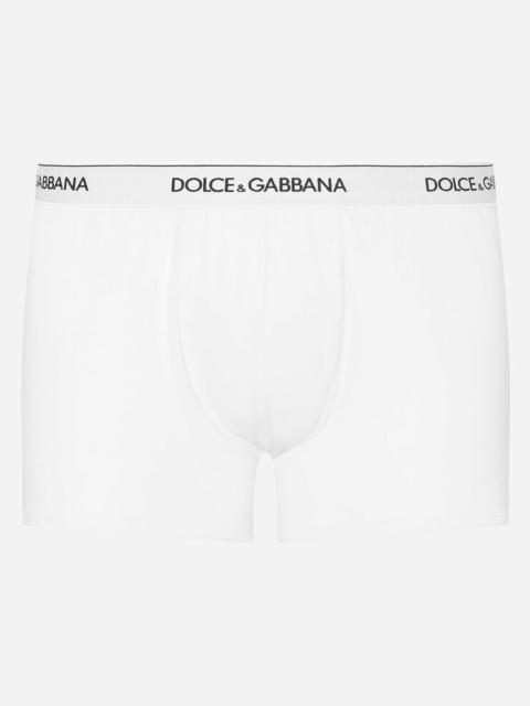 Dolce & Gabbana Stretch cotton regular-fit boxers two-pack