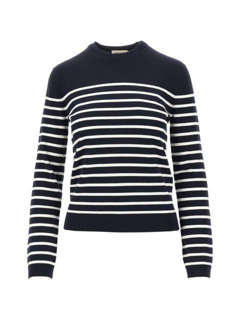 WEEKEND Max Mara silk and wool yarn sweater - navy