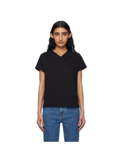 KHAITE Black Devra T-shirt