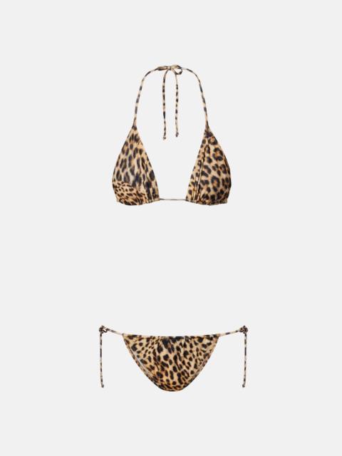 NORMA KAMALI Printed bikini