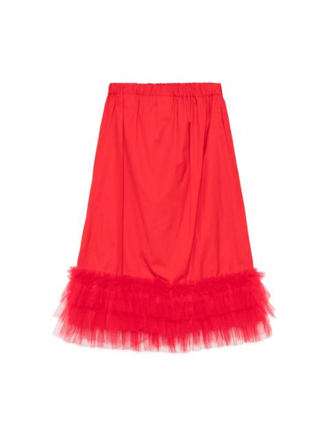 Noir Kei Ninomiya cotton skirt