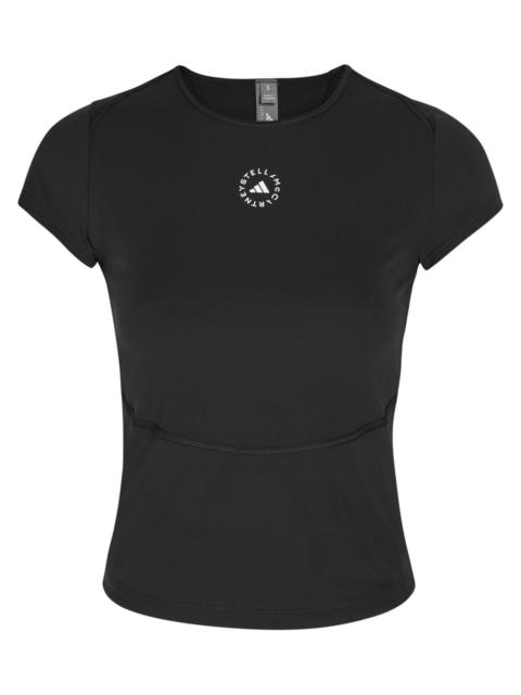 Stella McCartney Adidas X Stella Mccartney Training Logo Stretch-jersey T-shirt