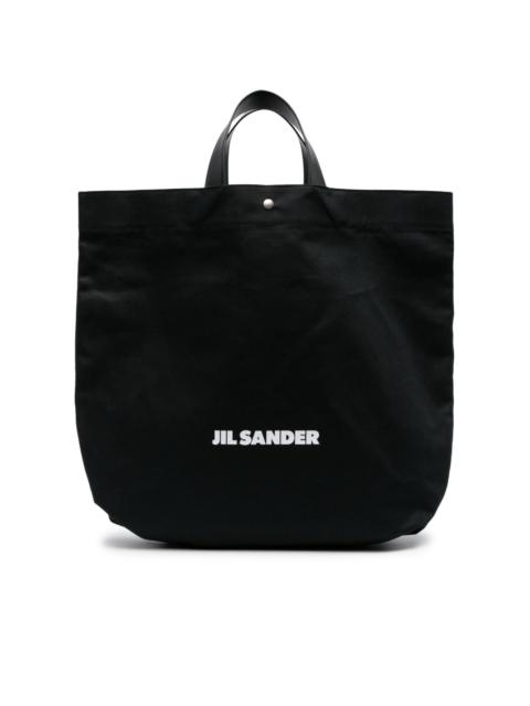 Jil Sander Book canvas tote bag