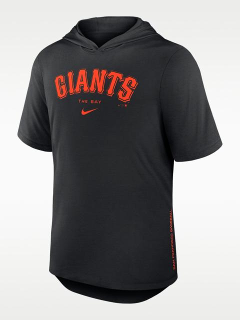 Nike San Francisco Giants Arched Wordmark Men's Nike Dri-FIT MLB Hooded T-Shirt
