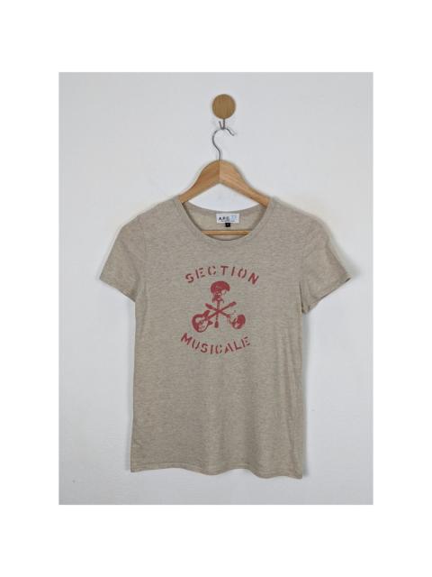 A.P.C. APC Section Musicale shirt
