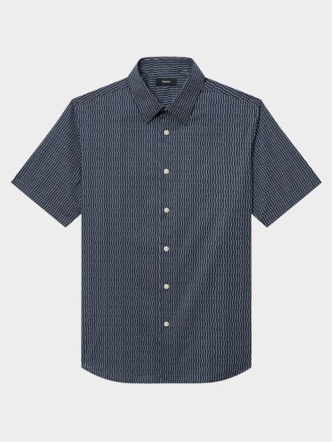 Men's Irving Abstract-Print Short-Sleeve Sport Shirt