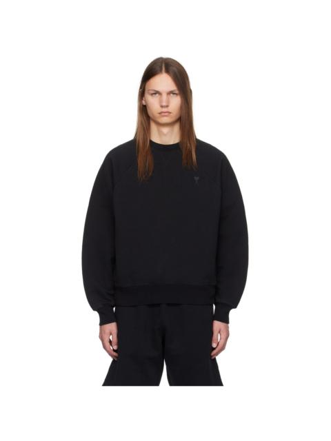 AMI Paris Black Ami de Coeur Sweatshirt
