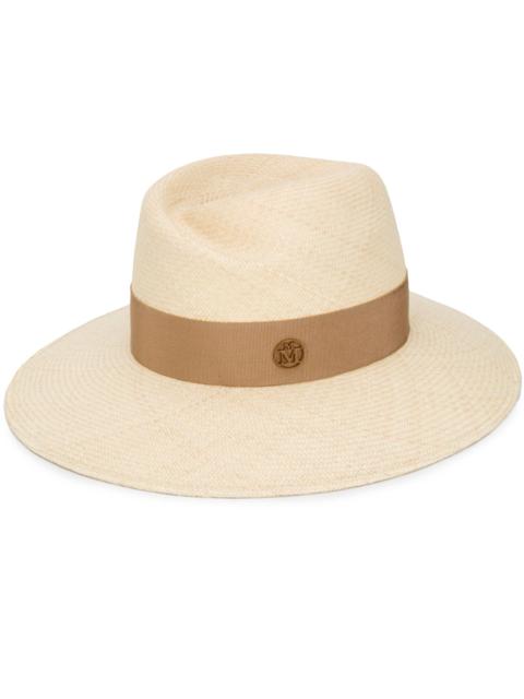 MAISON MICHEL Virginie straw Fedora hat