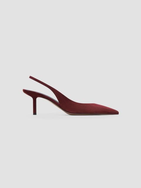 NEOUS Women's Moriah 65MM Suede Slingback Pumps - Burgundy
