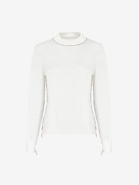 Crew-neck merino sweater