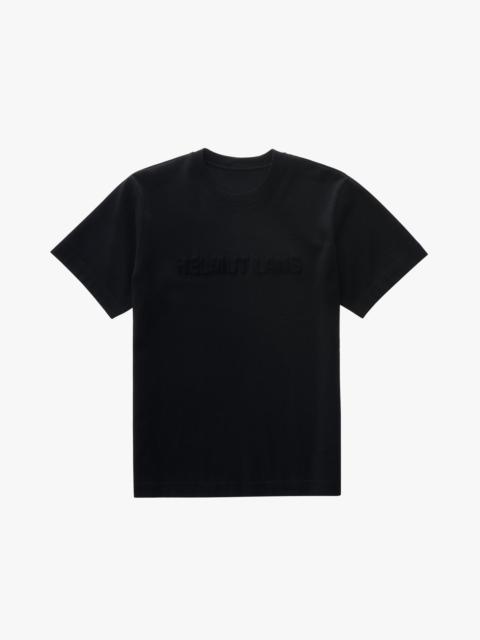 FLOCKED LOGO TEE