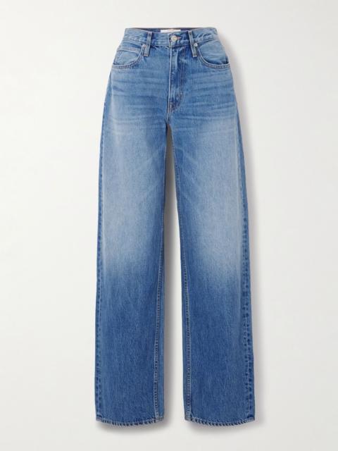 SLVRLAKE Cassie high-rise wide-leg jeans Mid denim