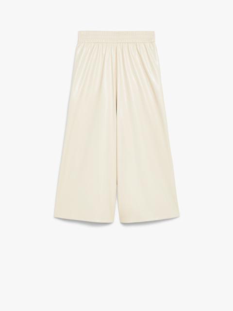 WEEKEND Max Mara GENNARO Coated fabric trousers