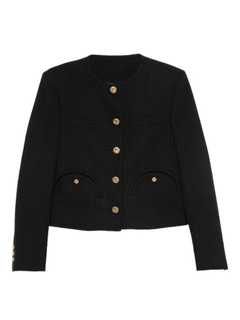 BLAZÉ MILANO tweed button-fastening jacket