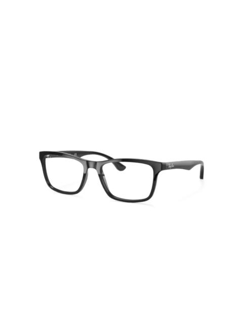 Ray-Ban square-frame glasses