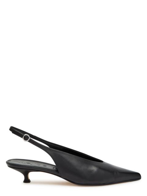 Aeyde Aeyde Camila 35 Leather Slingback Pumps