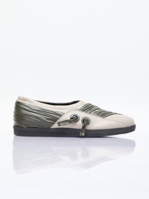 Kiko Kostadinov Wrinkled Slip-On Shoes