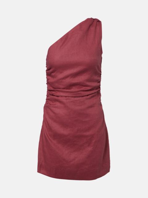 FAITHFULL Marga linen minidress