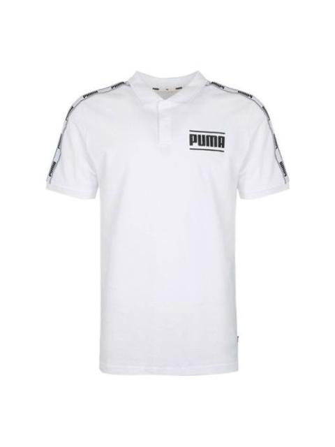 PUMA PUMA Gamer Golf Polo Shirt 'White' 845058-02
