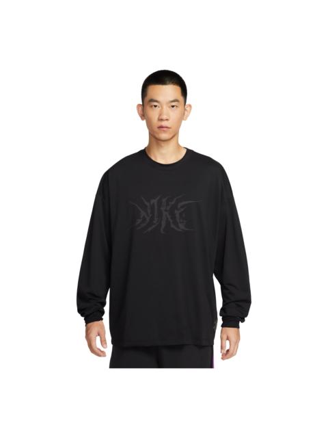 Nike Nike Street Dri-Fit Long-Sleeve T-shirt 'Black' HV3344-010