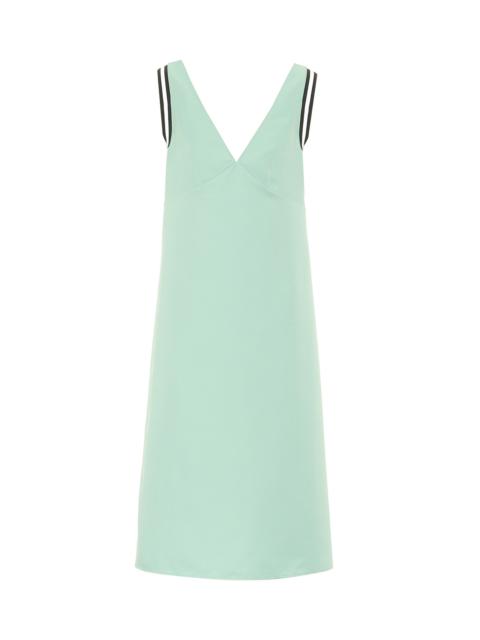 Plan C Sleeveless cady midi dress