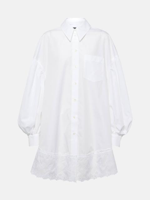 Cotton shirt dress