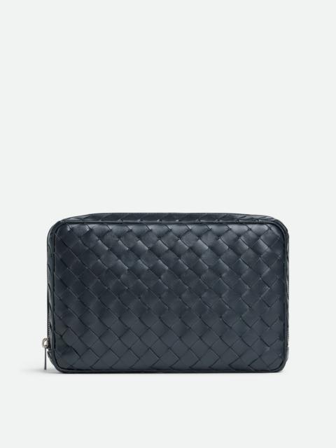 Bottega Veneta Intrecciato  Large Zipped Organizing Pouch