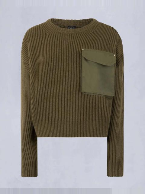 MOOSE KNUCKLES OSPREY OVERSIZE SWEATER