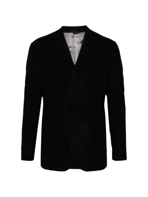 virgin wool blazer