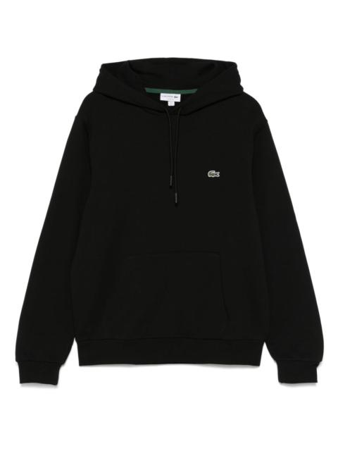 LACOSTE logo-patch hoodie