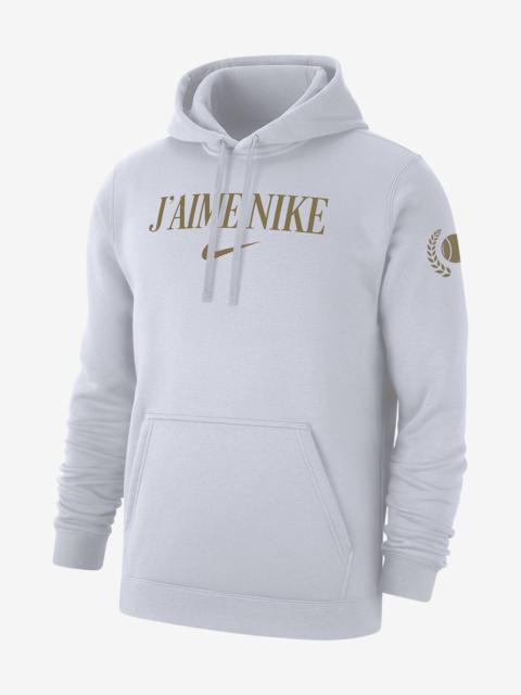 Nike Club Fleece Men's Tennis Pullover Hoodie