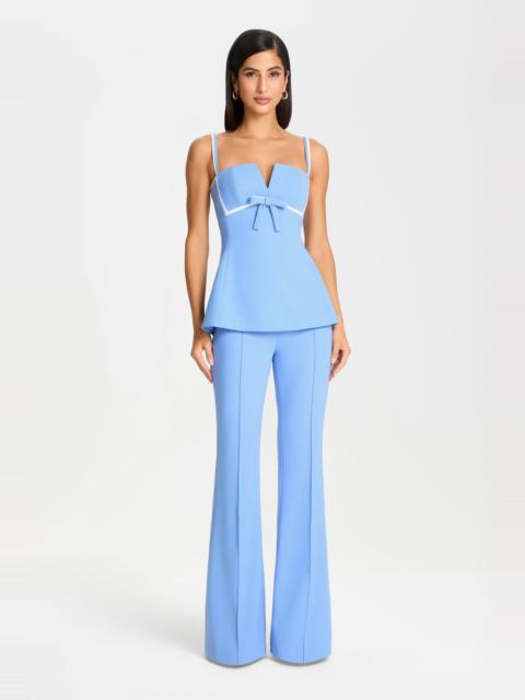 NADINE MERABI ANAIS BLUE TOP