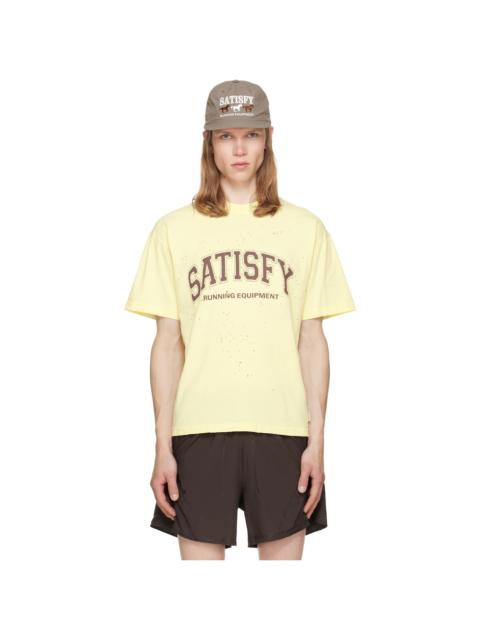 SATISFY Yellow MothTech T-shirt