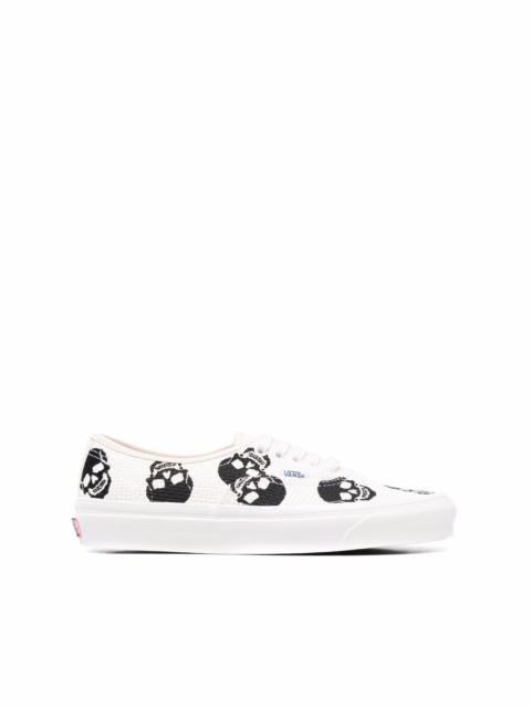 Anaheim Factory Authentic 44 skull-print sneakers