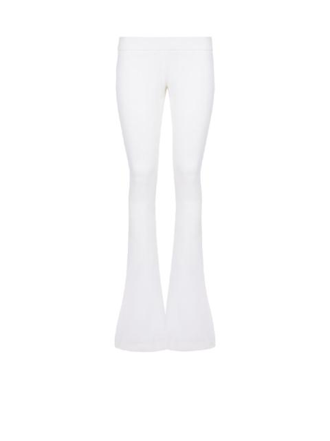 Balmain Low-rise wool bootcut pants