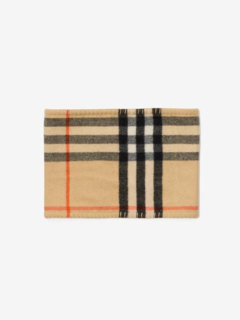 Burberry Check Cashmere Snood
