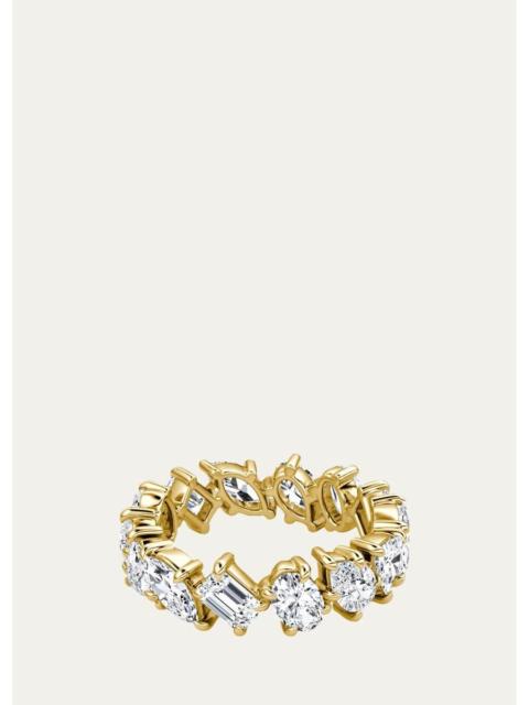VRAI 18K Yellow Gold Lab-Grown Diamond Shooting Star Ring