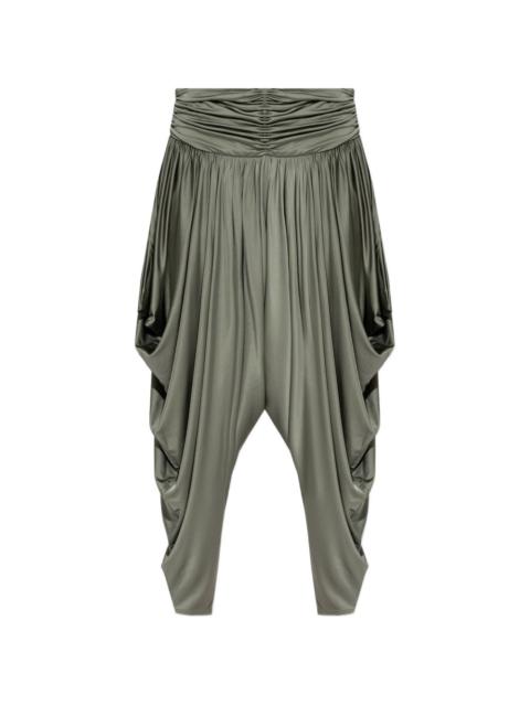Balmain ruched trousers